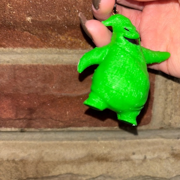Green Character Keychain - Picture 3 of 6